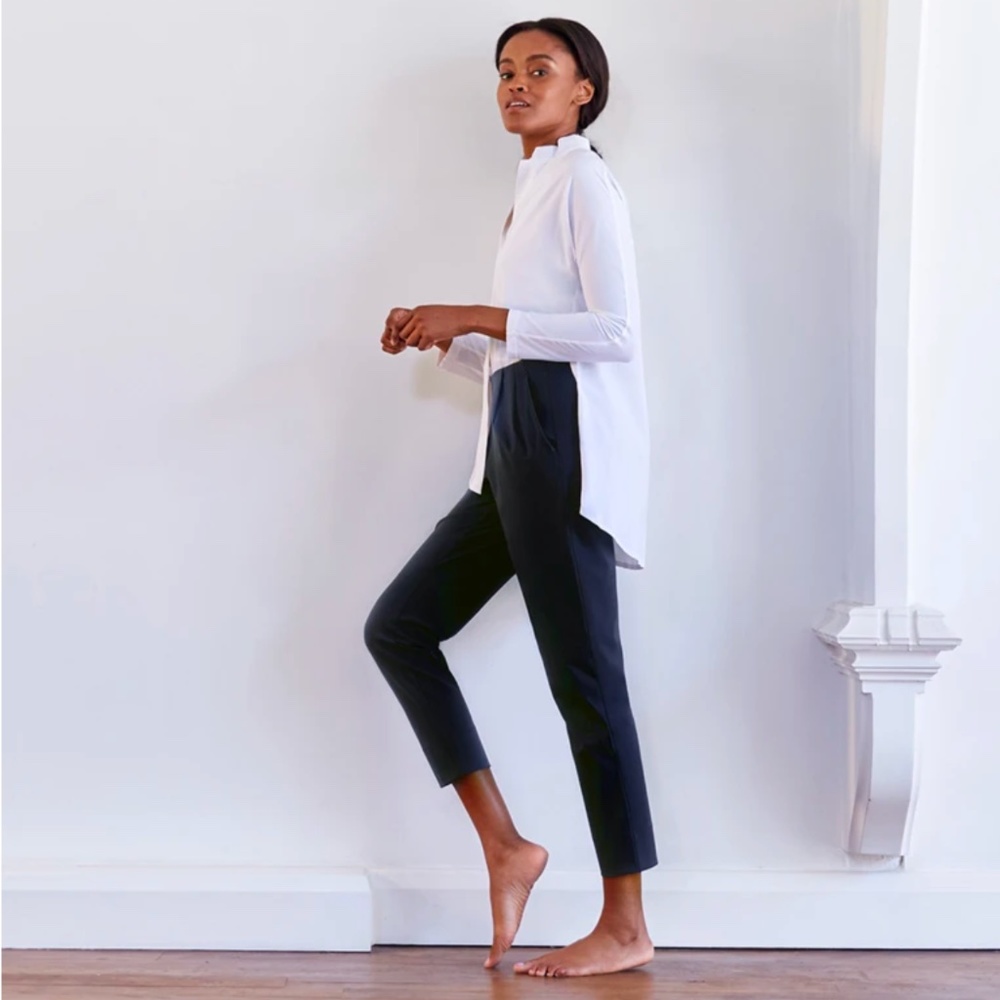 Midnight ADAY Turn It Up Tapered Trouser Pant